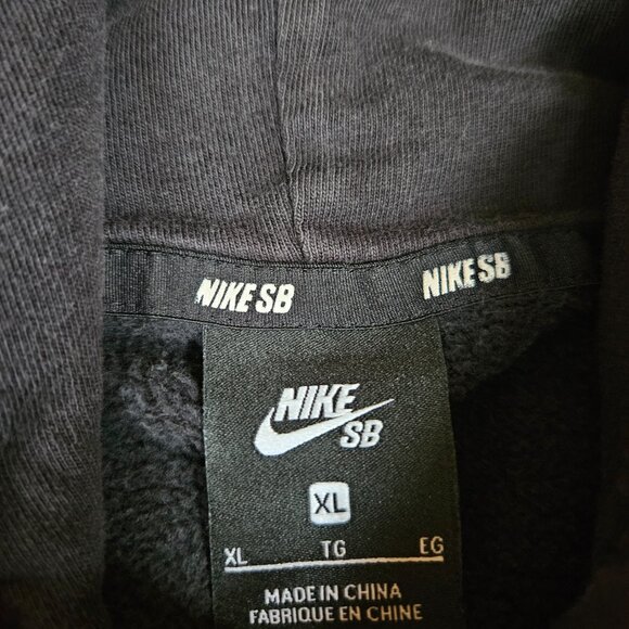 Nike SB X NBA NY Knicks Icon Hoodie Sweater Sz XL BV6750-011 2017 Skateboarding - Picture 6 of 11